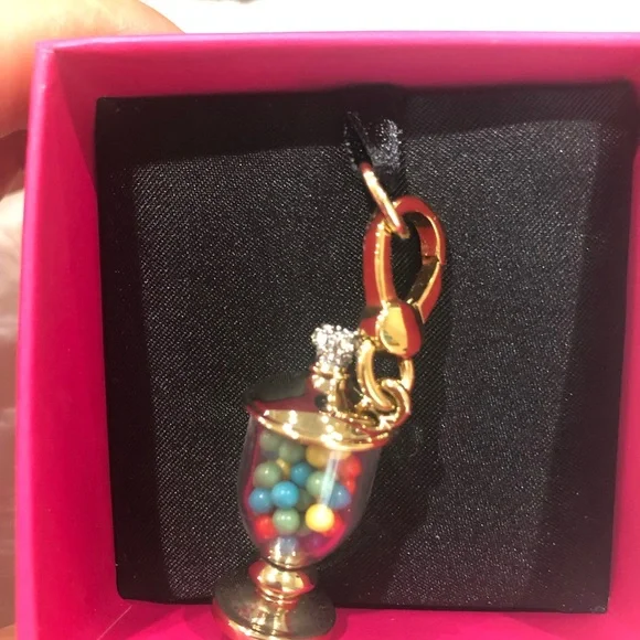 Juicy couture charm C-Candy jar charm